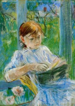 貝爾特 摩裡索特 Portrait of the Artist's Daughter, Julie Manet